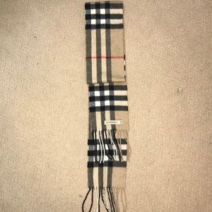 Cashmere original print Burberry Scarf